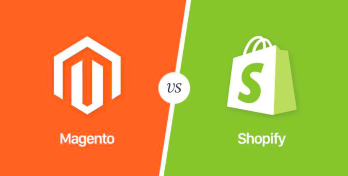 Magento vs Shopify [Infographics]