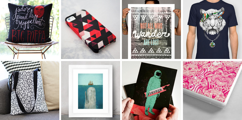 Society6, print on demand online marketplace