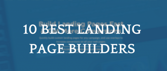 The 10 Best Landing Page Builder Software Reviews