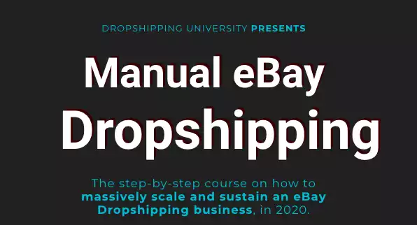 Manual eBay Dropshipping University
