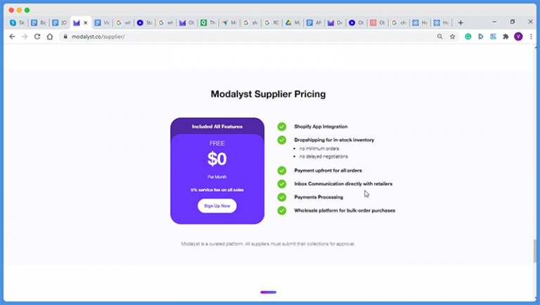 Modalyst Review & Pricing