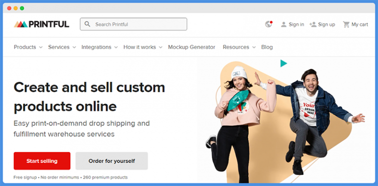 teespring integration with amazon