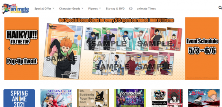 japanese anime merchandise online store